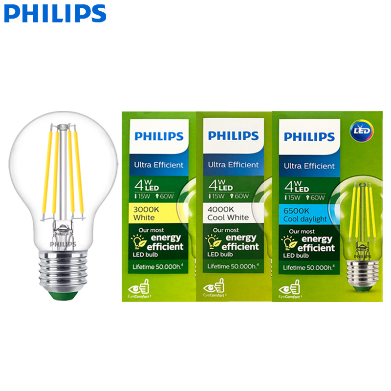 Philips Bulb Led Classic - Philips Ultra Efficient LED Filament Bulb