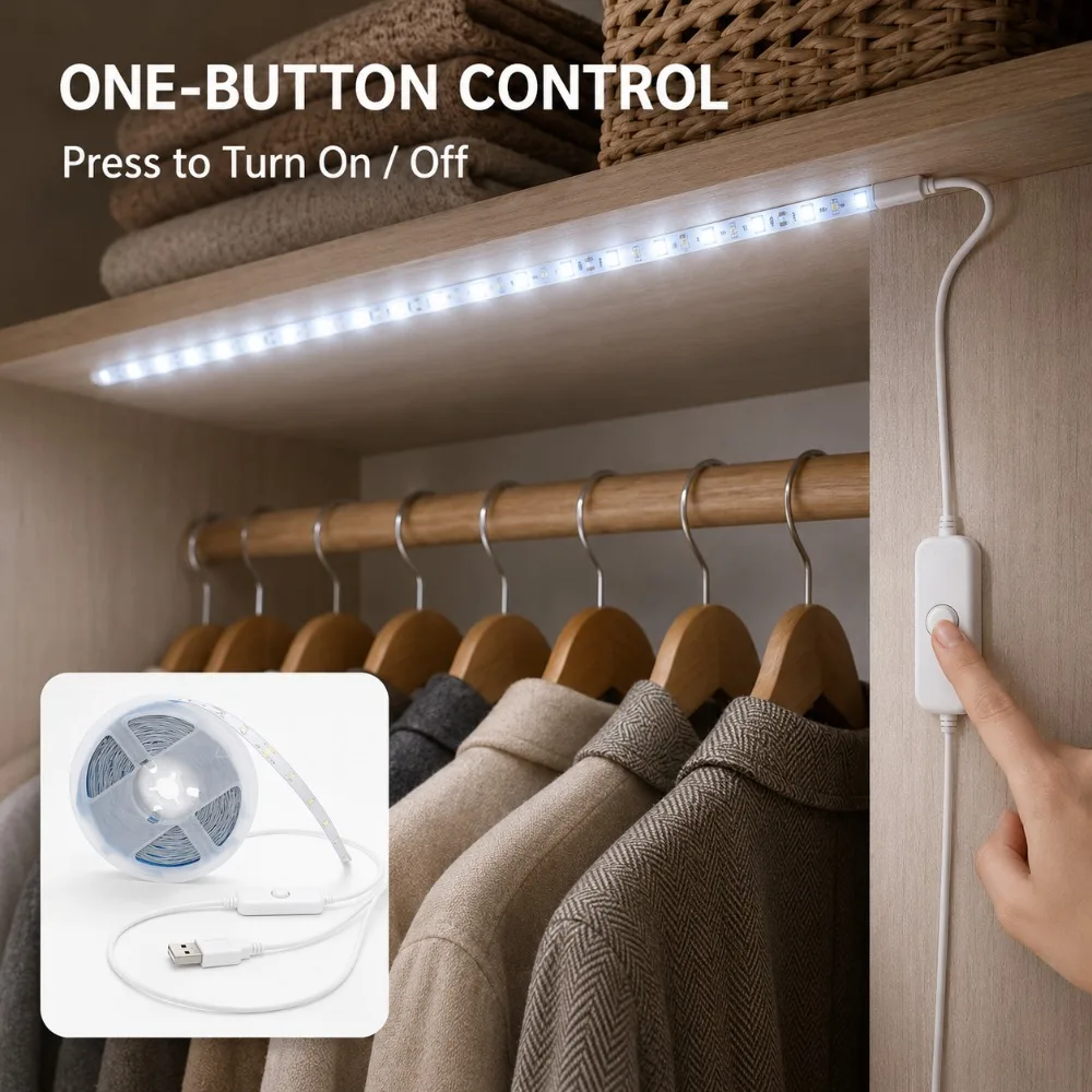 LED Strip Lights USB Button Co - Lighting Decoration Ideas review and price