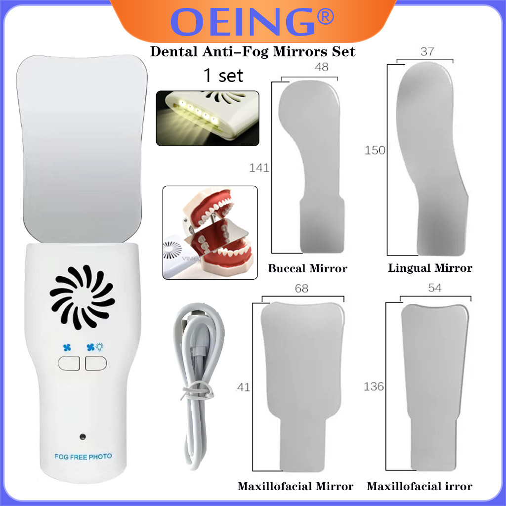 AG Dental Anti-Fog Mirrors Set - Lighting Visual review and price