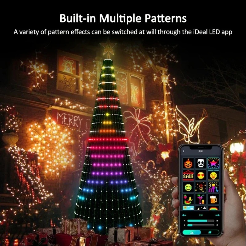 Christmas Star Tree Lights RGB - Lighting Decoration Ideas review and price