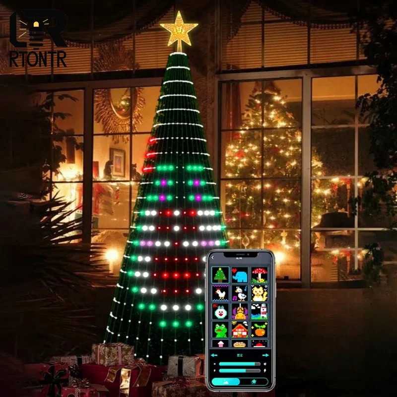 Christmas Star Tree Lights RGB - Lighting Decoration Ideas review and price