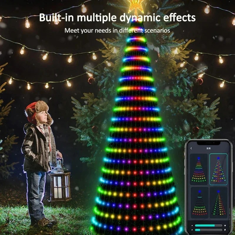 Christmas Star Tree Lights RGB - Lighting Decoration Ideas review and price