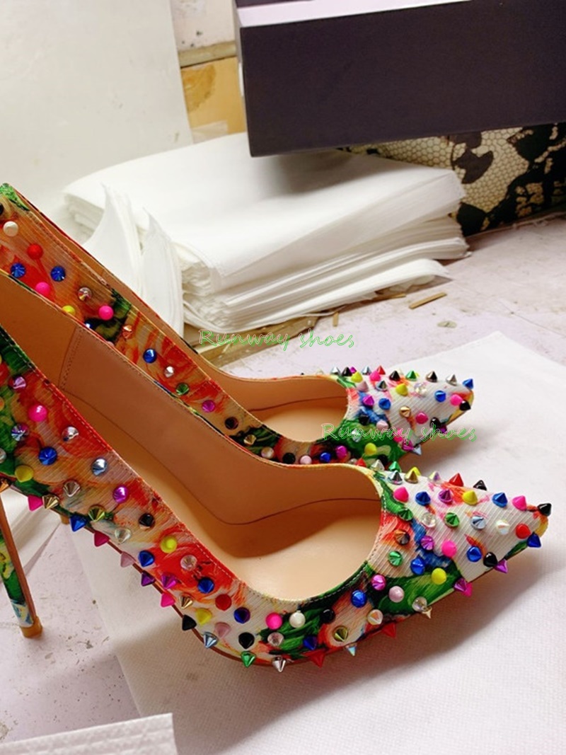 Printing Pointed High heel Mul - Up Lighting Decor review and price