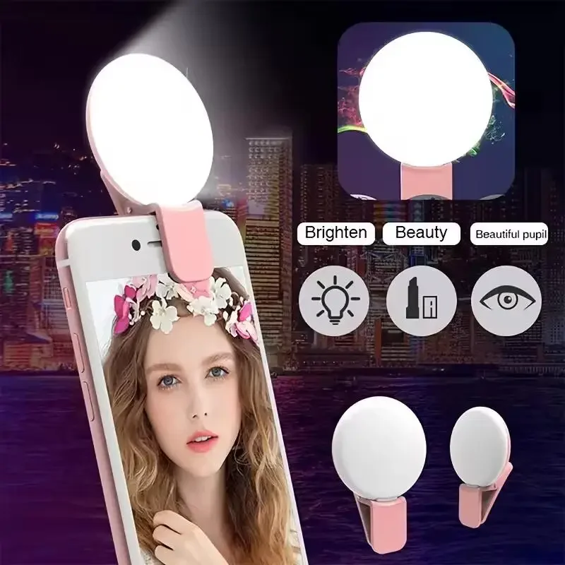 Mini Portable Selfie Ring Ligh - Lighting Visual review and price
