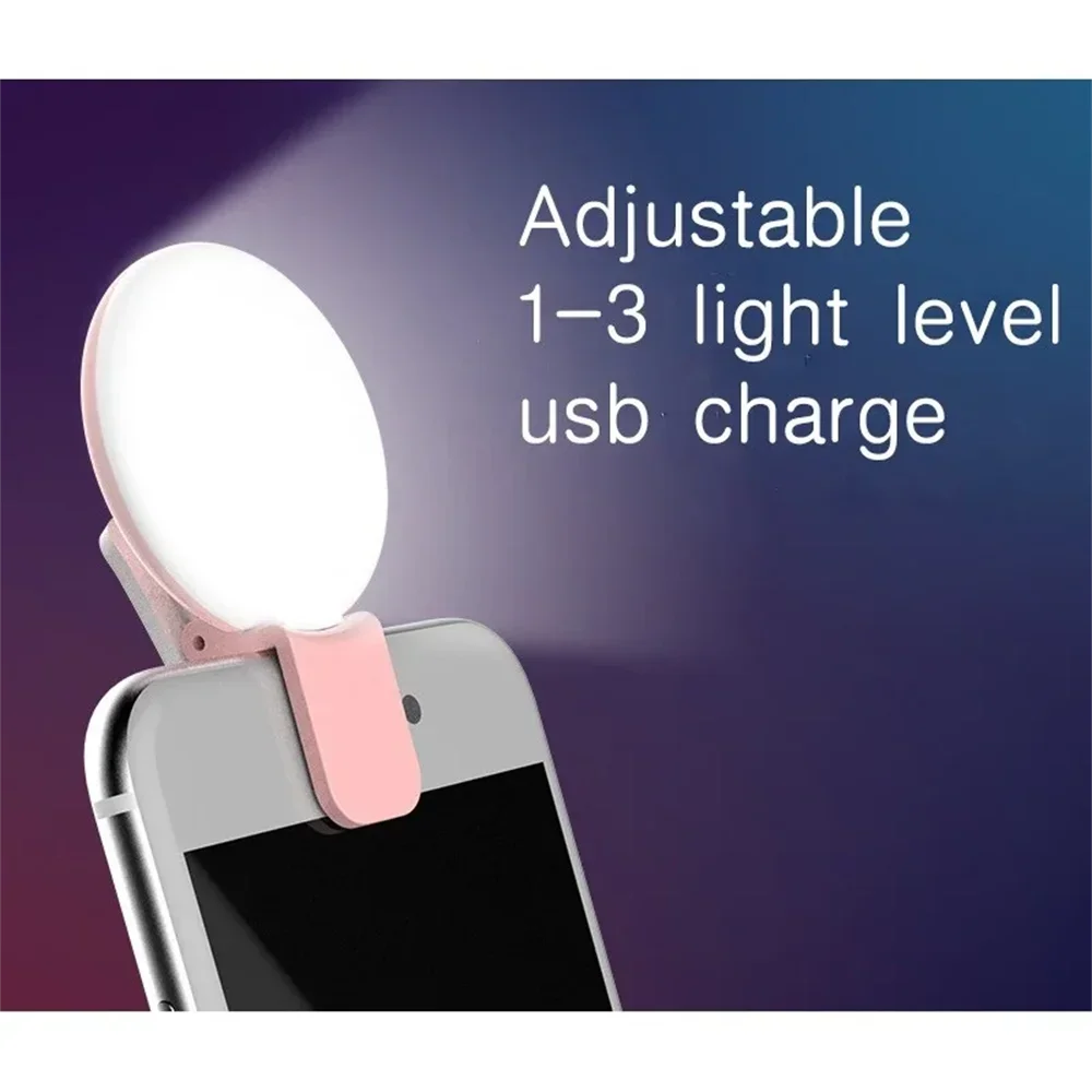 Mini Portable Selfie Ring Ligh - Lighting Visual review and price