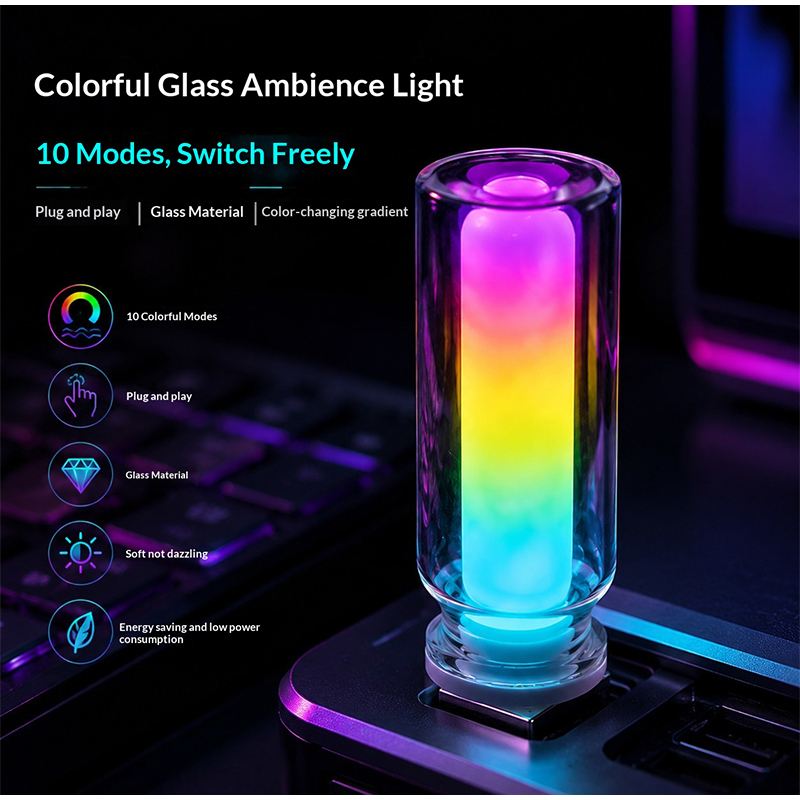 USB Glass Bottle RGB Ambient L - Lighting Mcqueen Bedroom Decor review and price